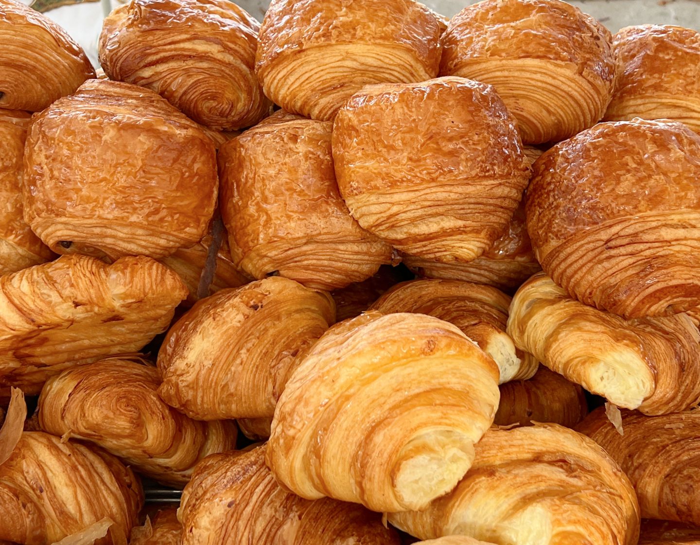 Croissants in St.Tropez market