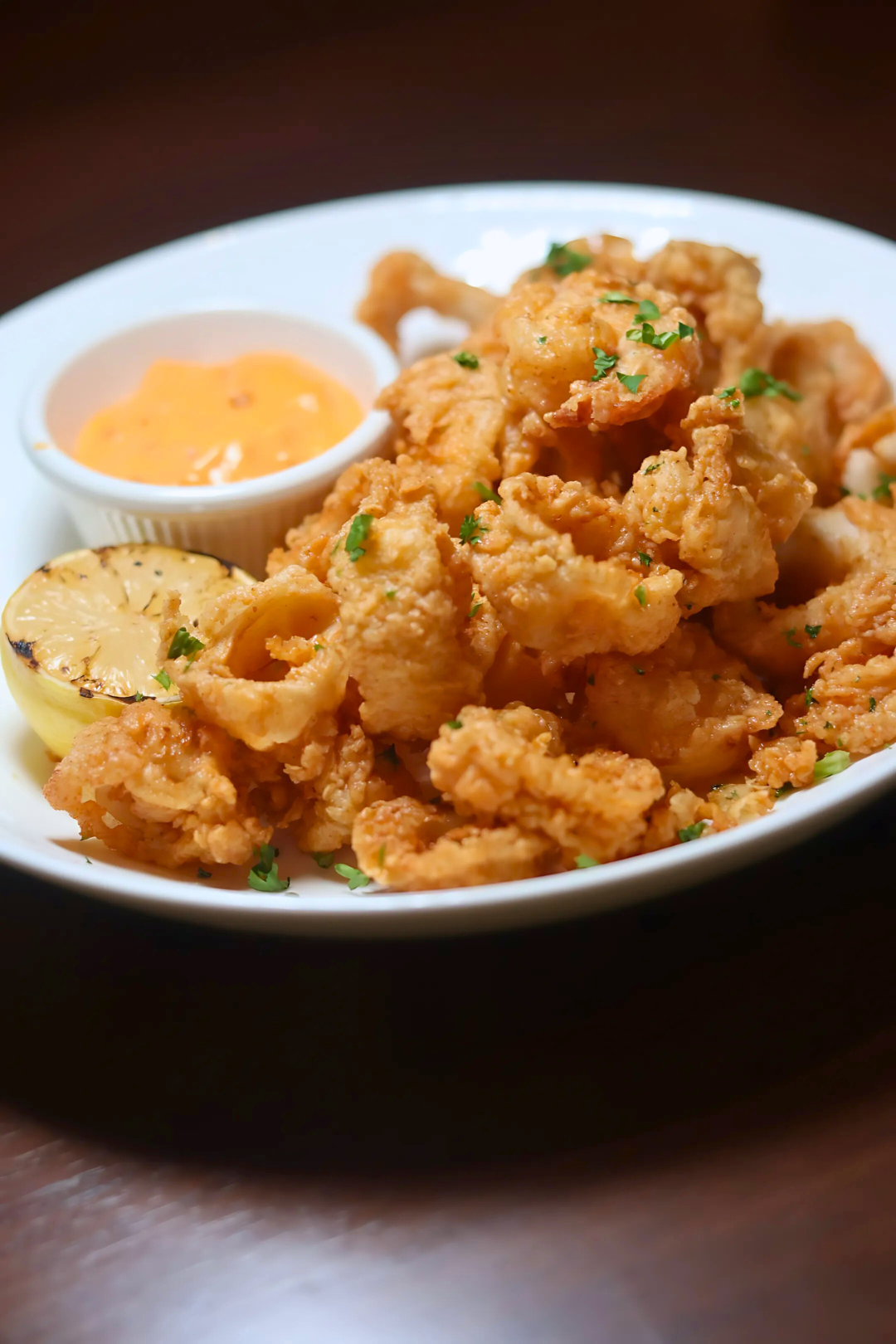 Shrimp and Calamri from Lady Madison at Le Meredien DC