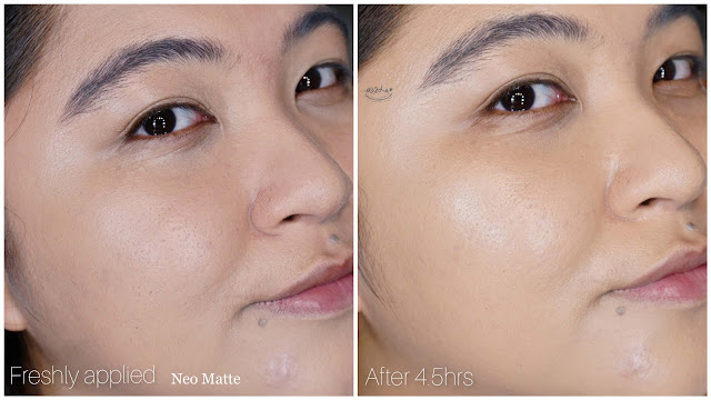swatch laneige neo cushion matte