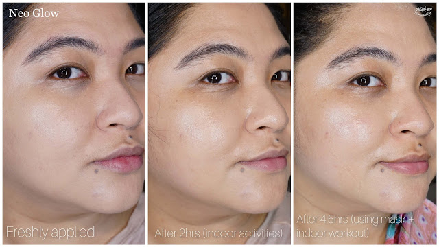 wear test laneige neo cushion glow