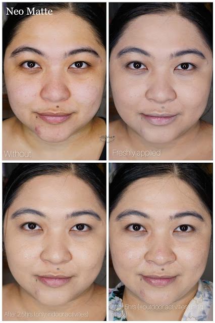 review laneige neo cushion matte wear test