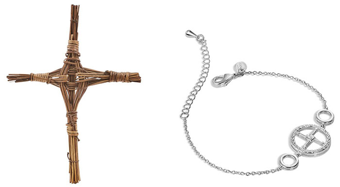 St Brigid's Cross Bracelet