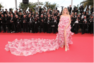 Heidi Klum in Elie Saab - (Image credit: @heidiklum on Instagram)