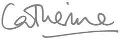 Catherine signature