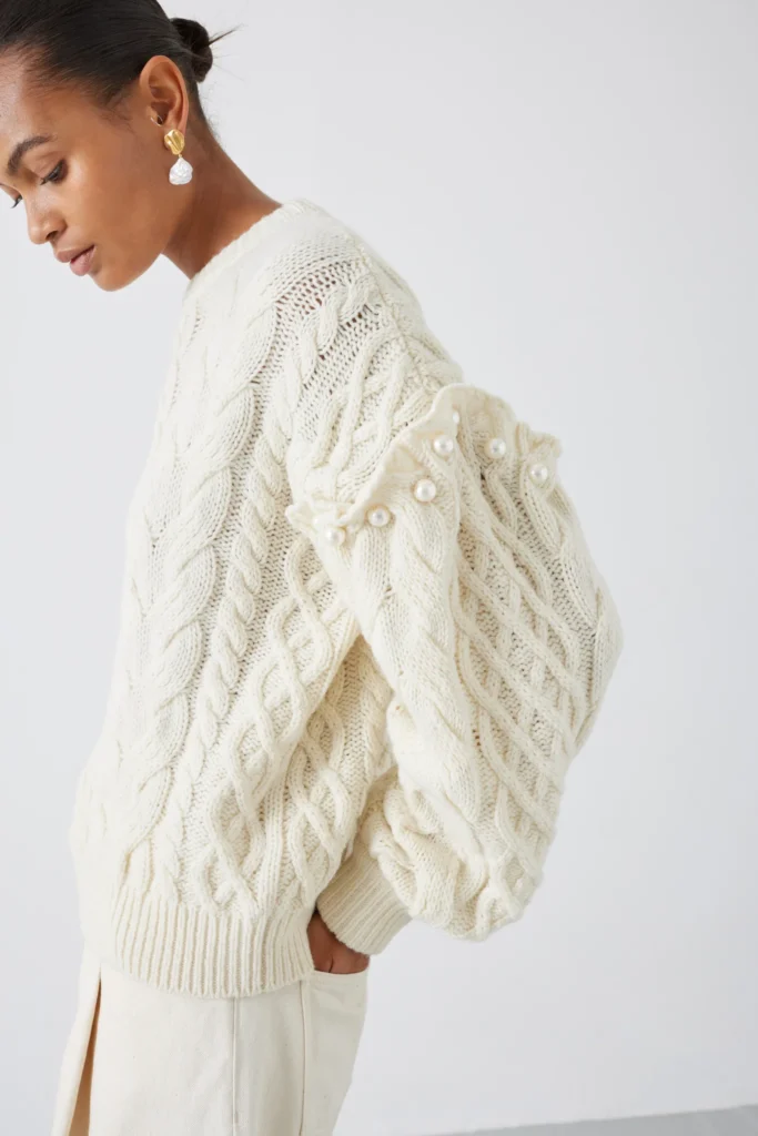Jovy ivory jumper