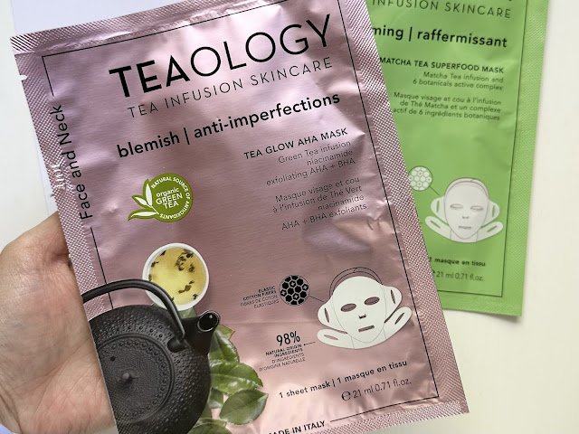 Teaology Green Tea Niacinamide Blemish Sheet Mask
