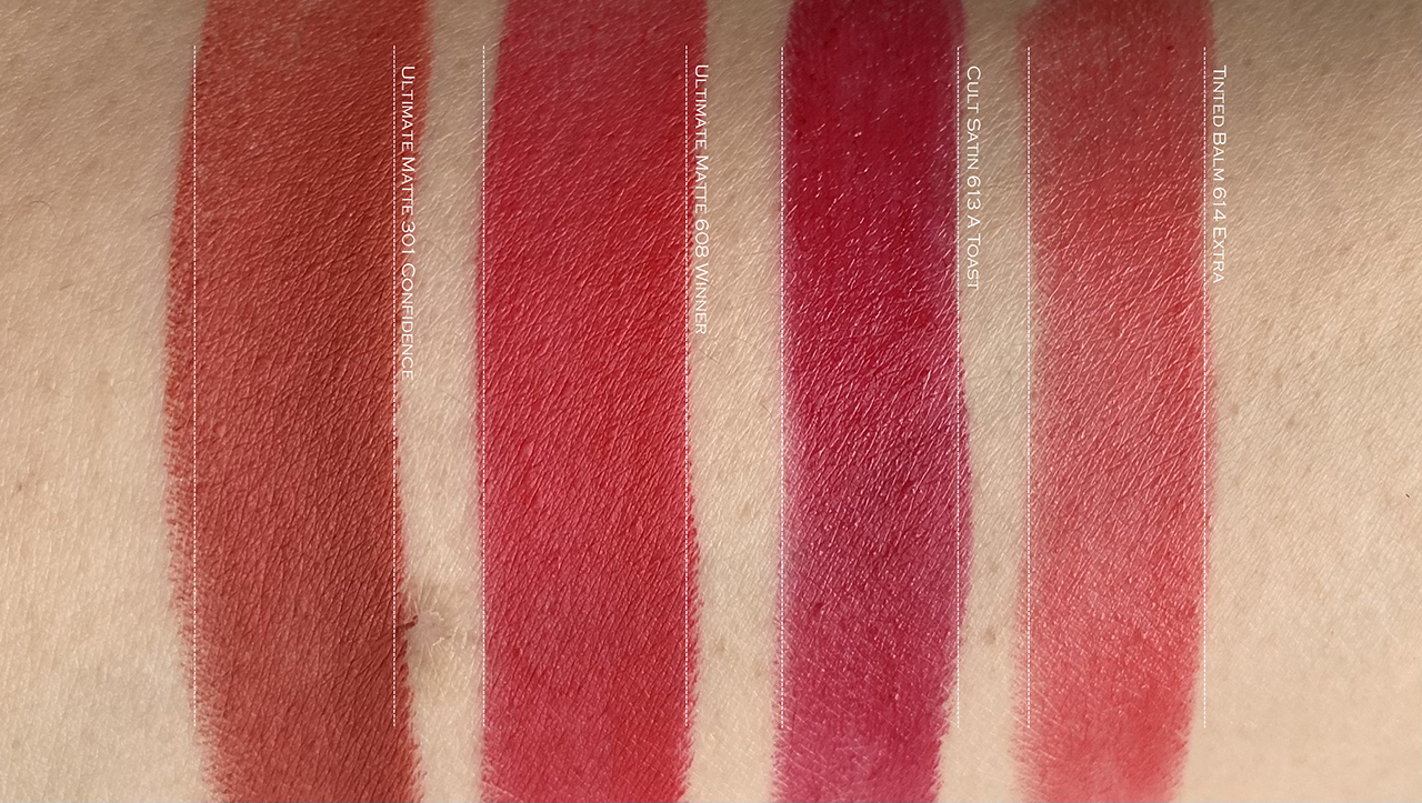 Zara lipstick swatches