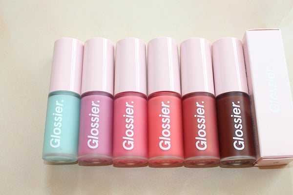 The Glossier Lip Glaze Shade Range