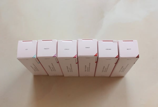 The Glossier Lip Glaze Shade Range