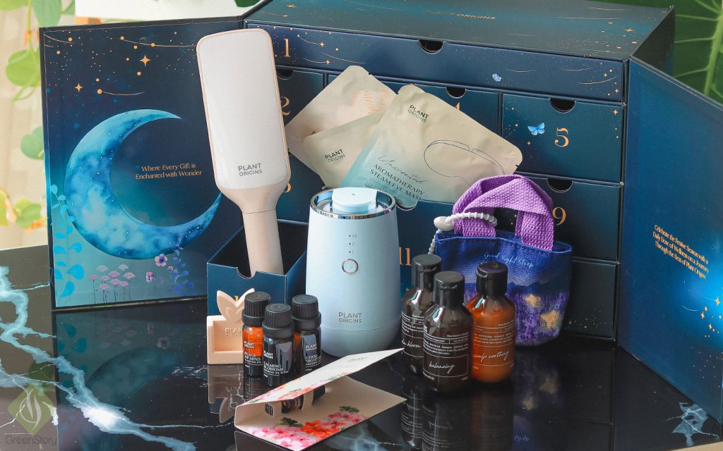Plant Origins Advent Calendar 2024 - first-ever aromatherapy advent calendar in Malaysia
