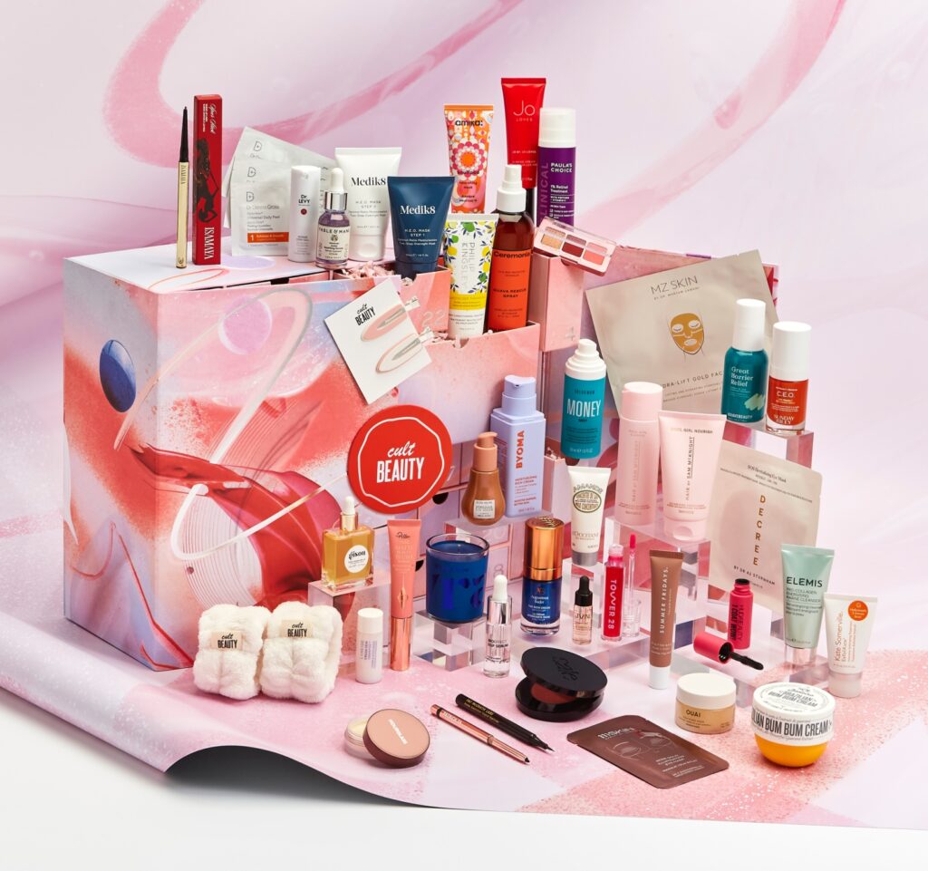 Cult-Beauty-Curated-With-Love-Advent-Calendar-2024-contents