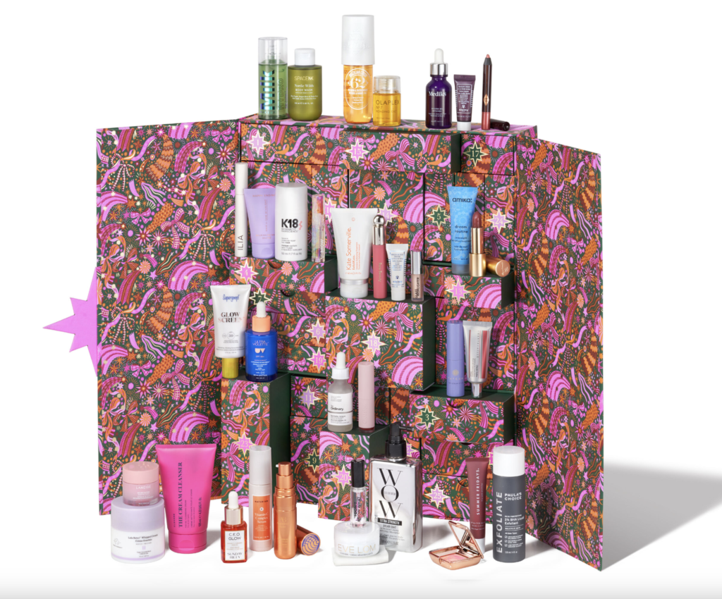 Space NK advent calendar contents 2024