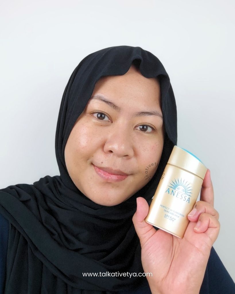 Sunscreen ANESSA melindungi kulit dari sinar matahari Auto Veil Technology dan Auto Booster Technology