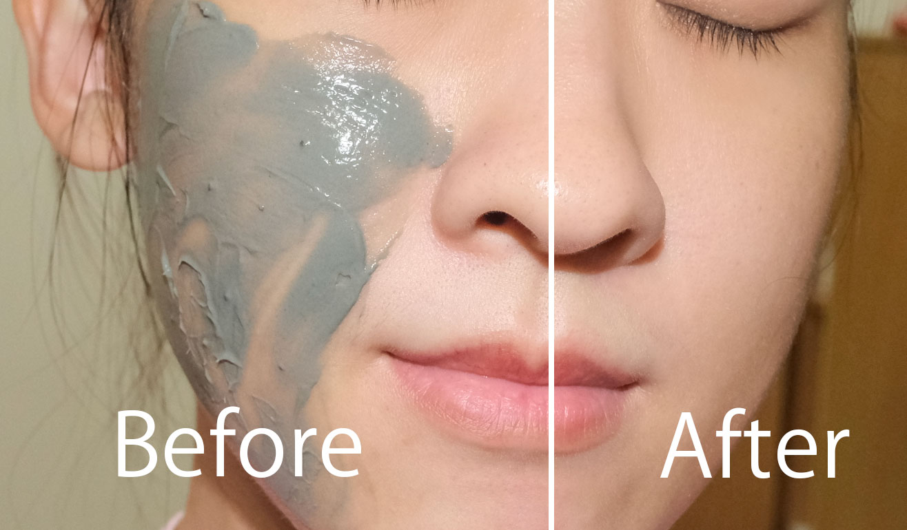 before-after-Scarlett-Herbalism-Mugwort-Mask