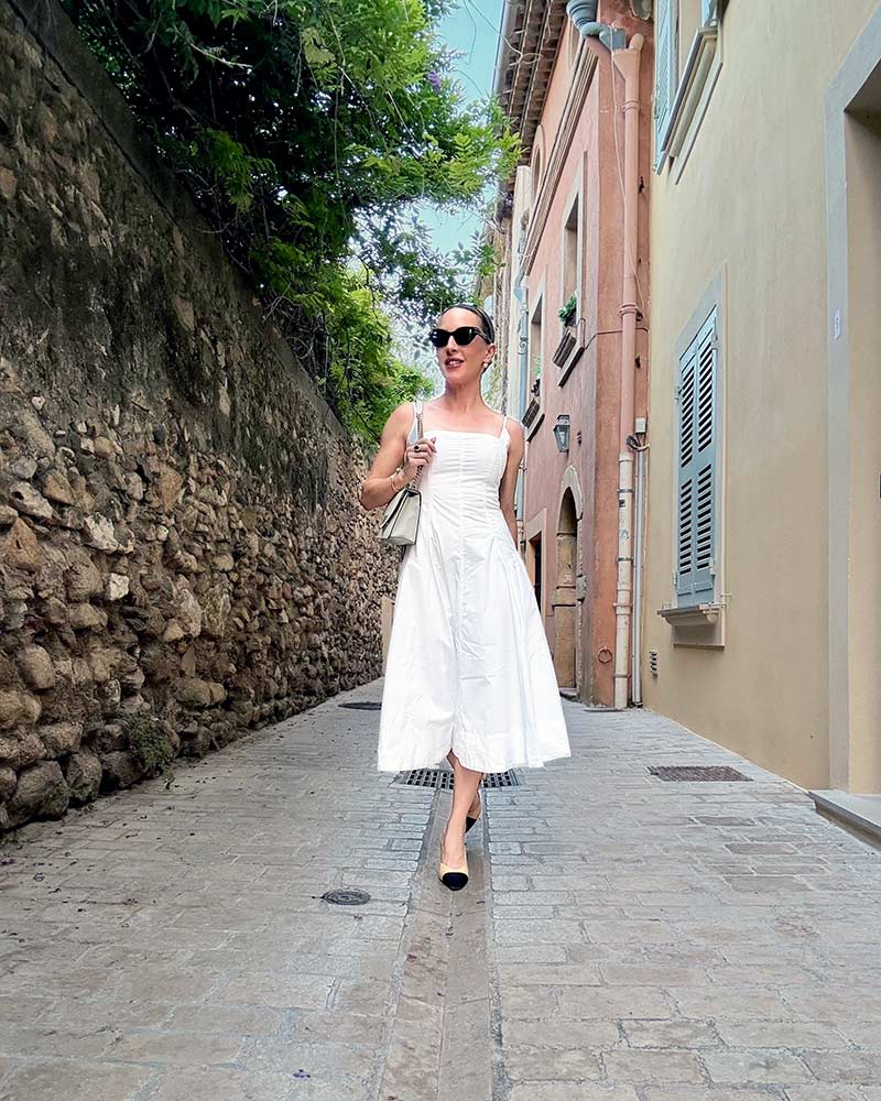 chanel slingbacks comfortable walking saint-tropez