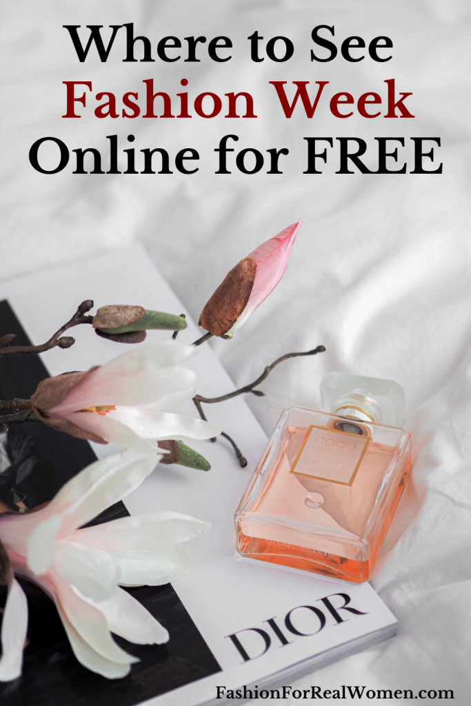 See Fashion Week Online for FREE