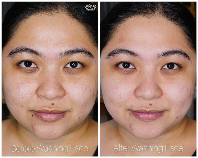 hasil penggunaan you amino low ph cleansing mouse