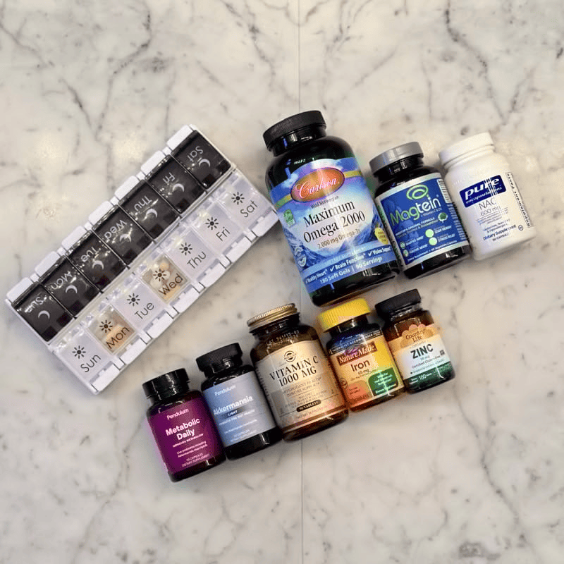 SUPPLEMENTS AND VITAMINS FROM AMAZON PRIME FOR MATURE OLDER WOMEN ELDER ADULTS