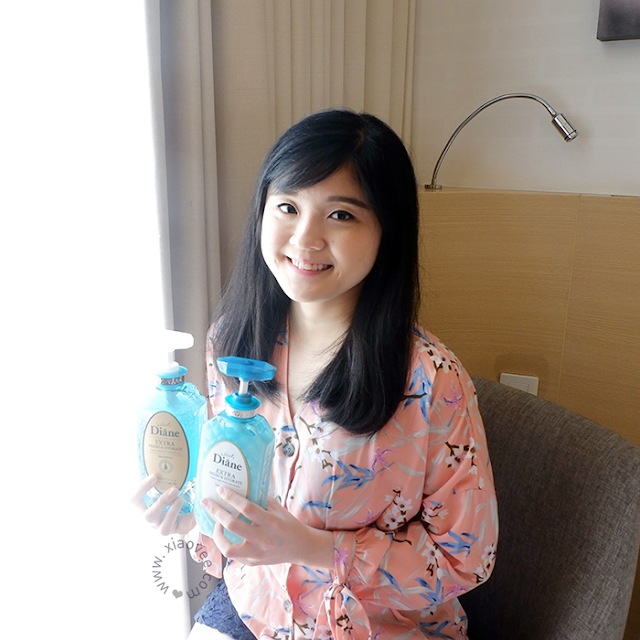 Moist Diane Extra Fresh & Hydrate Shampoo, Moist Diane Extra Fresh & Hydrate Treatment, Japanese Shampoo Review, Moist Diane Review, Moist Diane Japan Shampoo