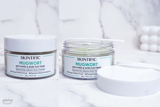 harga skintific acne clay mask
