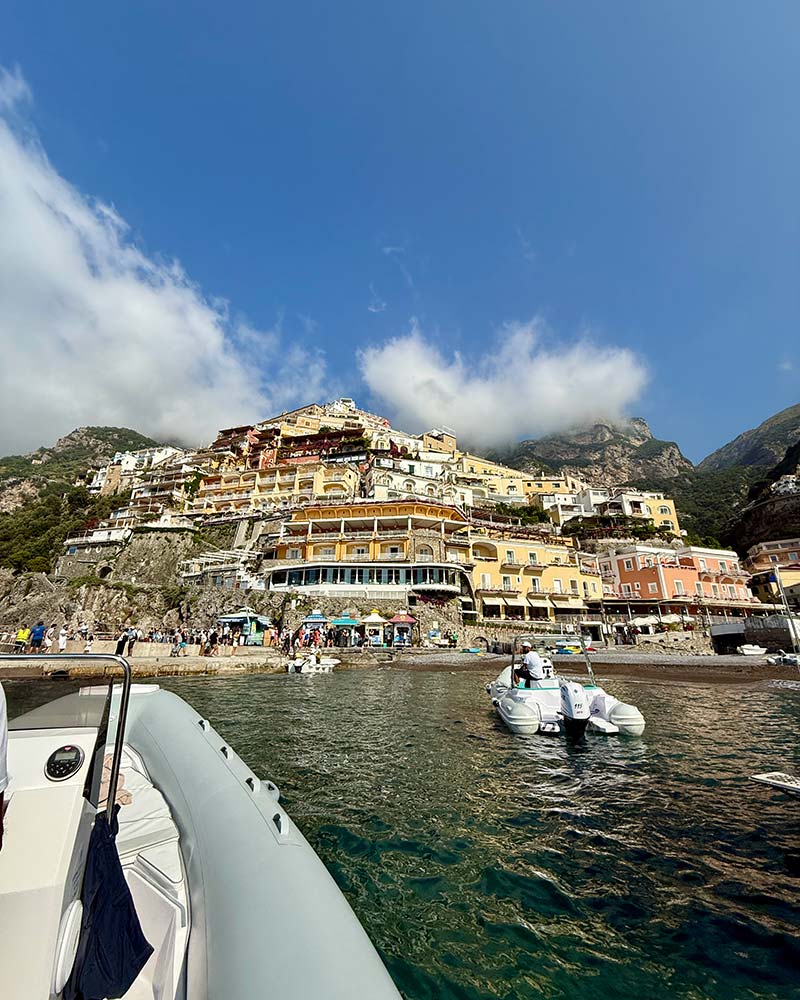 water taxi praiano positano