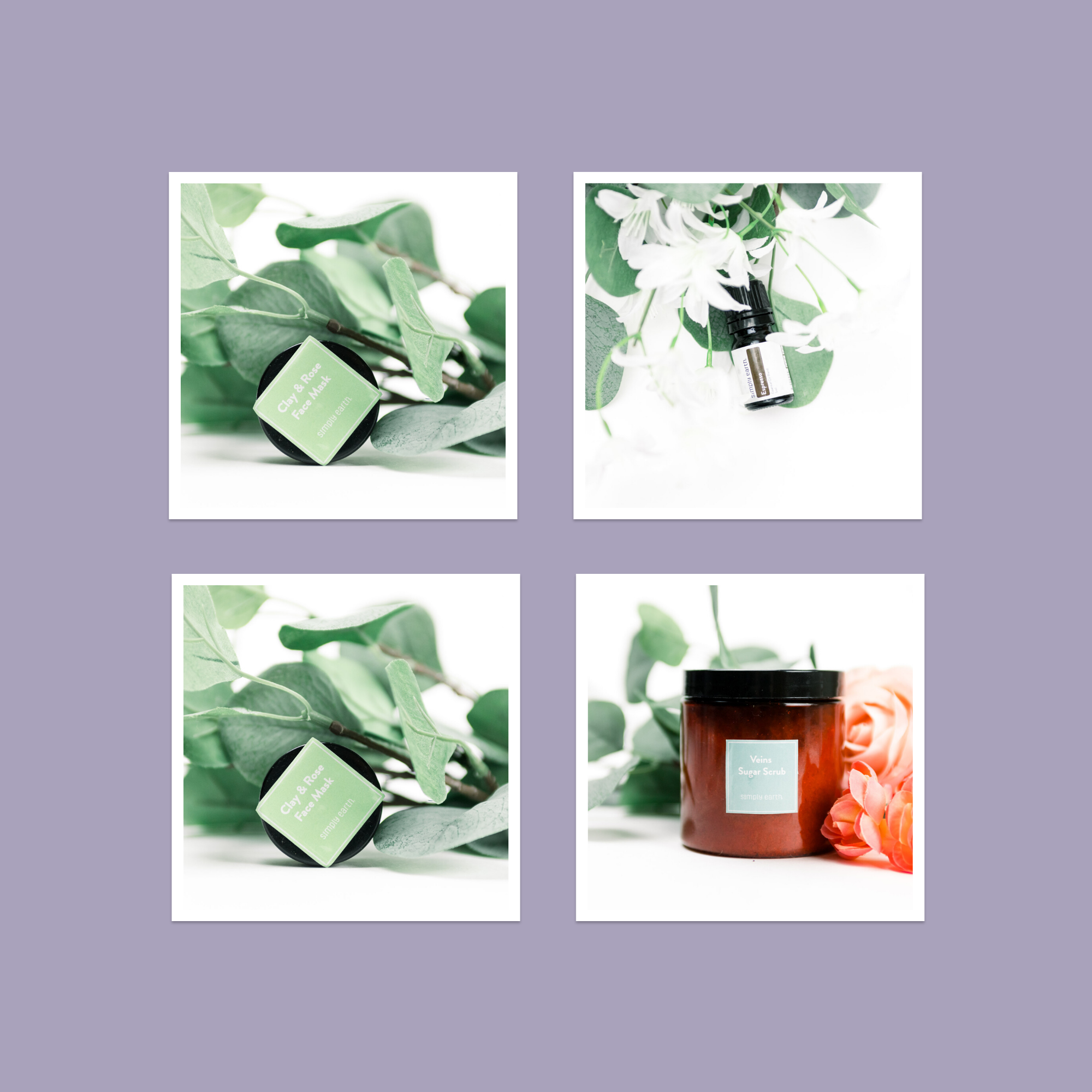 February 2020 Simply Earth Essential Oil Recipe Box