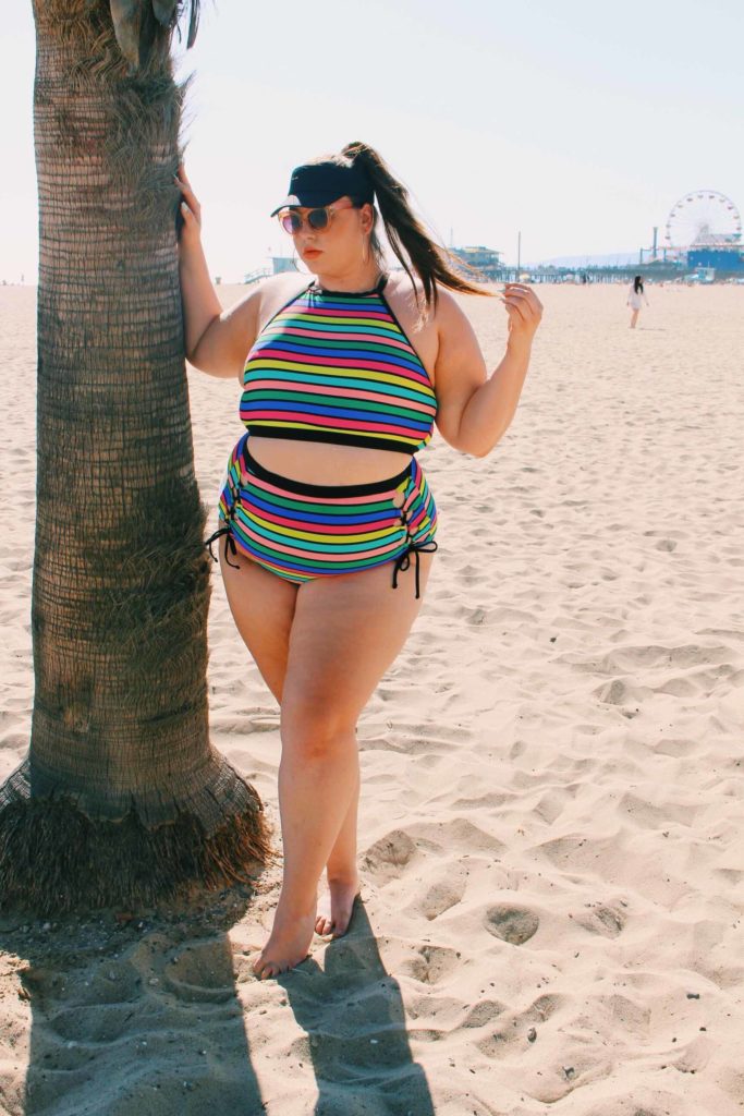 rainbow bikini 