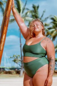 green bikini midsize 