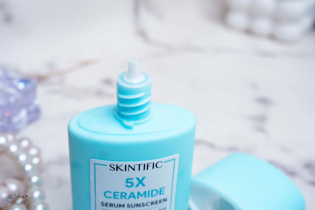 review skintific serum sunscreen