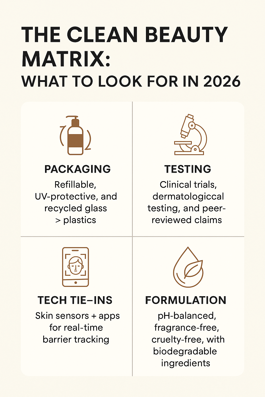 clean beauty for 2026 graphics