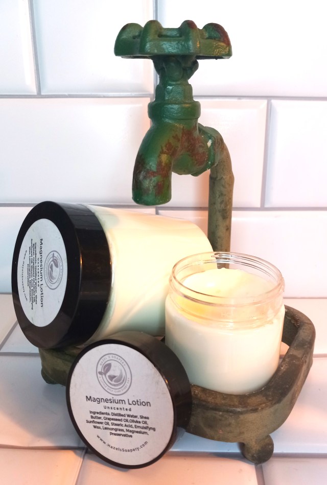 hazels soapery magnesium lotion