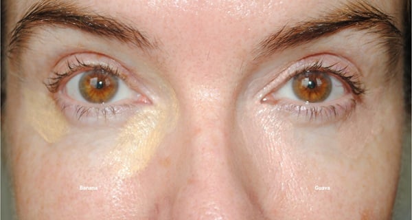 Ole Henriksen Banana Bright Vitamin CC Stick Review & Swatches 7 Ole Henriksen Banana Bright Vitamin CC Stick applied in Banana & Guava