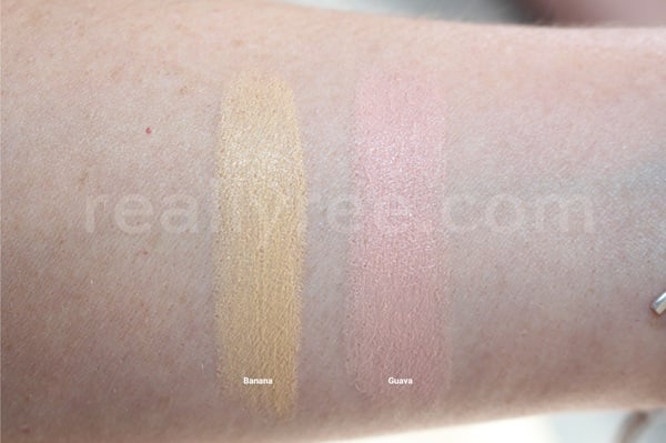 Ole Henriksen Banana Bright Vitamin CC Stick Review & Swatches 5 Ole Henriksen Banana Bright Vitamin CC Stick Swatches in Banana & Guava